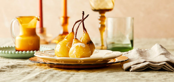 PERFECT POACHED PEARS