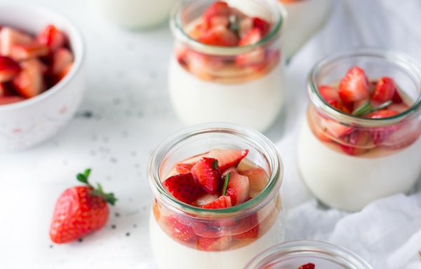 Strawberry & Cream Cheesecake Jars