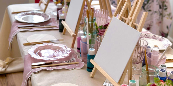 Hen party tablescape by The Social Kitchen
