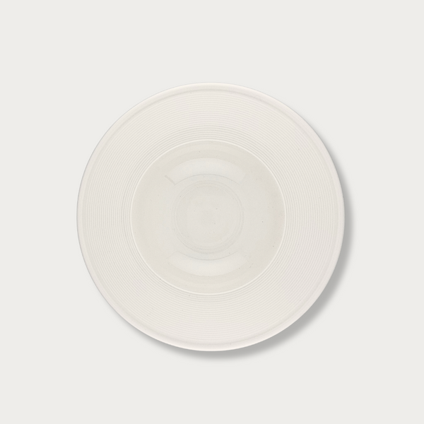 Linear Cream Bowl Plates 25cm