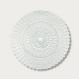 Clear Lace Glass Charger Plate