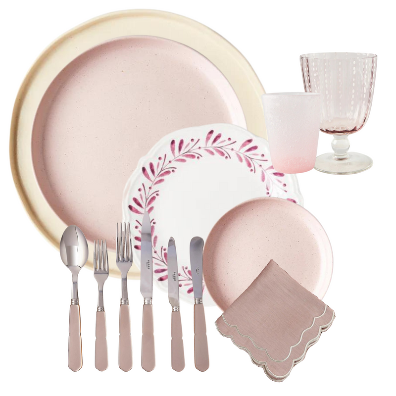 The Blush Pink Tableware Set