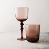 Burnt Chestnut Jewel Wine Glass