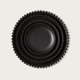 Black Bead Charger Plate