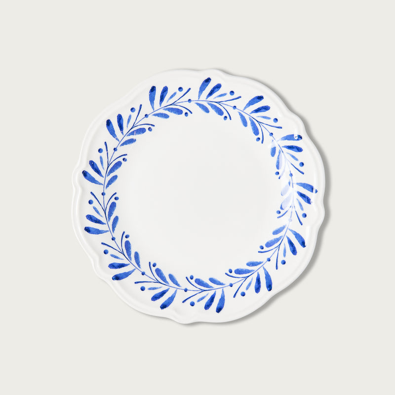Blue Garland Dinner Plate