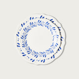 Blue Garland Dinner Plate