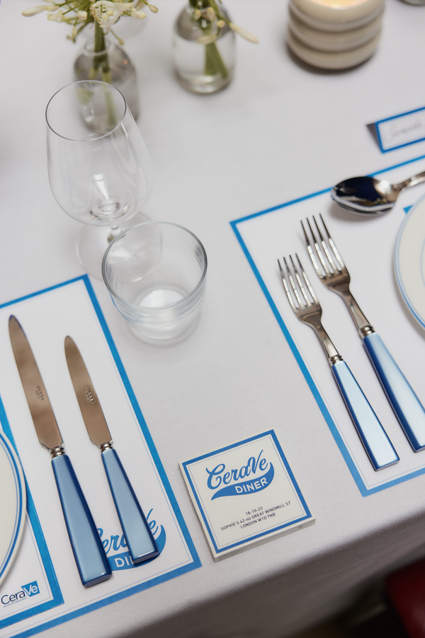 Blue Orchid Icon Dinner Fork