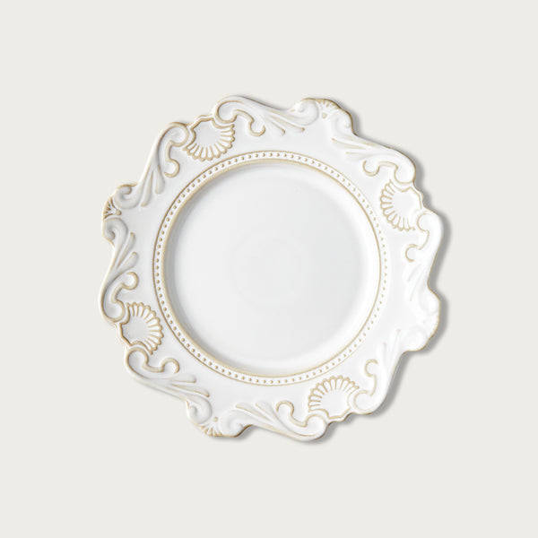 Cream Shell Dinner Plate
