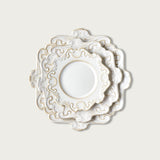 Cream Shell Dessert Plate