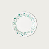 Fern Green Garland Dessert Plate