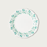 Fern Green Garland Dinner Plate