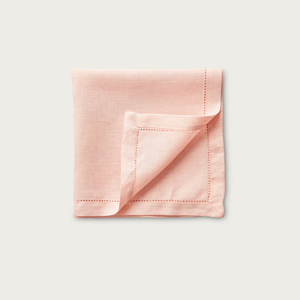 Baby Pink Hemstitch Napkin