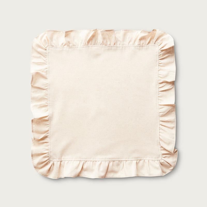 Natural Ruffle Napkin