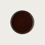 Modern Cacao Glass Dessert Plate