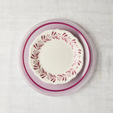 Modern Rose Glass Dinner Plate