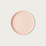 Pastel Peach Stoneware Dessert Plate