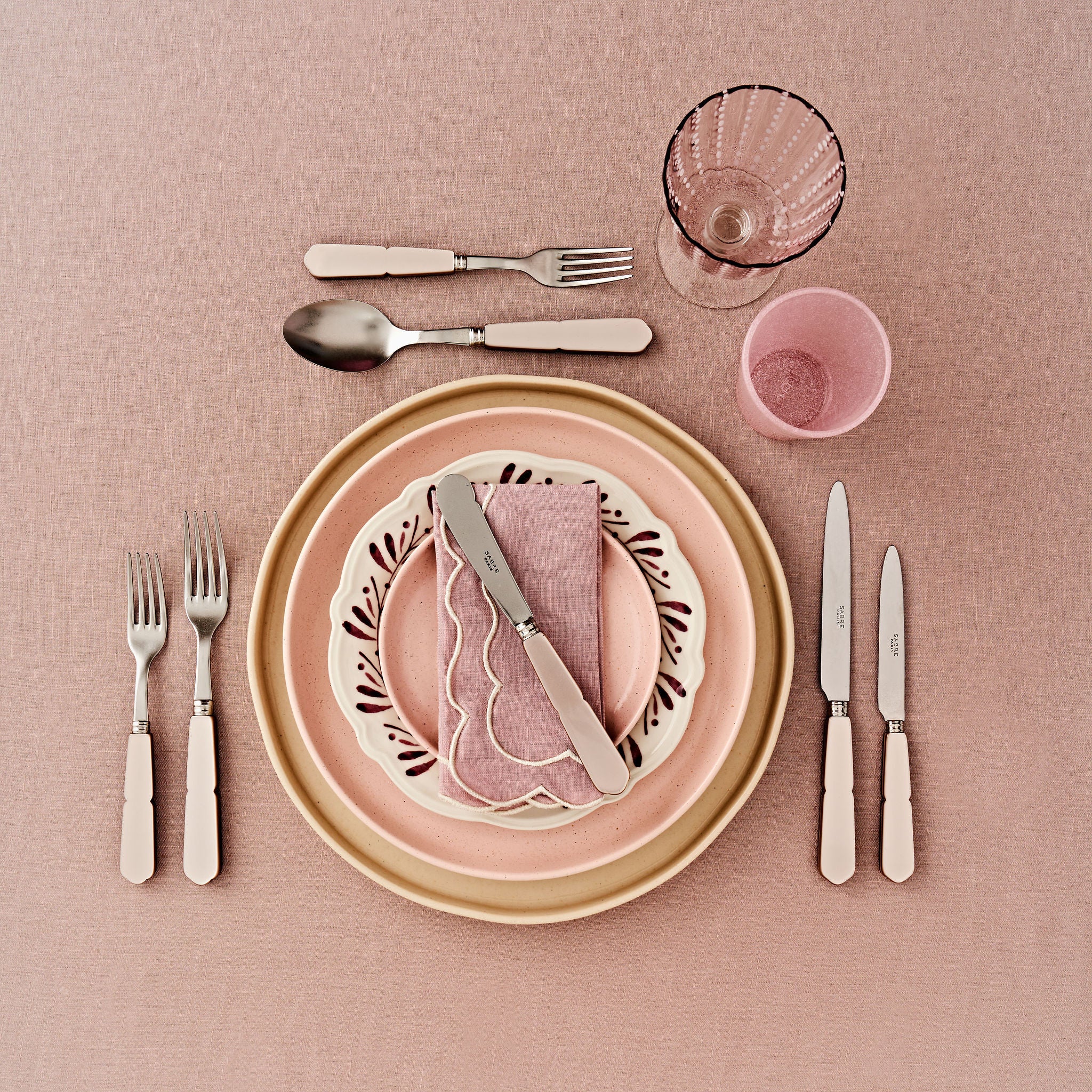 The Blush Pink Tableware Set – The Social Kitchen