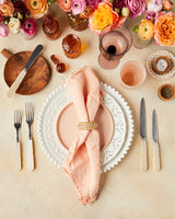 White Lace Dinner Plate