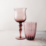 Plum Jewel Wine Glass