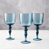 Sapphire Jewel Wine Glass