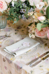 Clear Lace Glass Charger Plate
