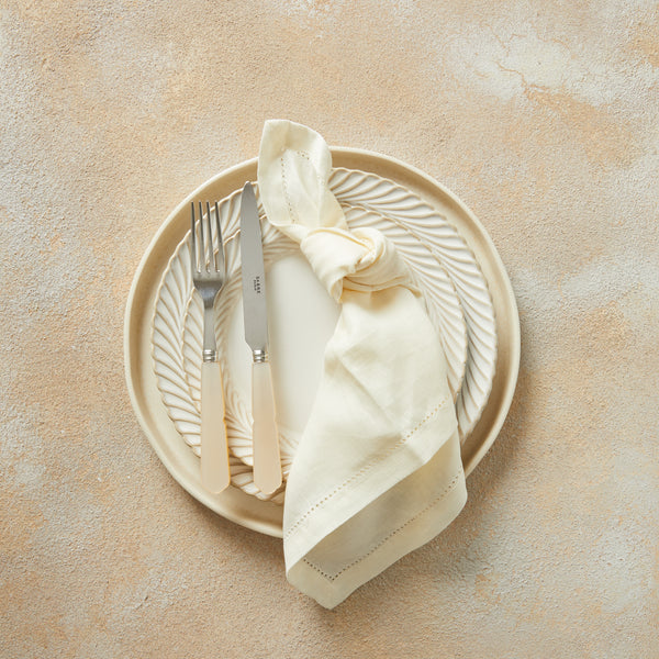 Cream Hemstitch Napkin