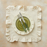 Natural Ruffle Napkin