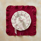 Cherry Ruffle Napkin