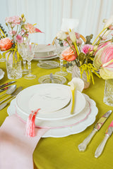 Linear Cream Bowl Plates 25cm