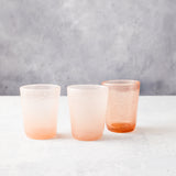 Soft Peach Bubble Tumbler