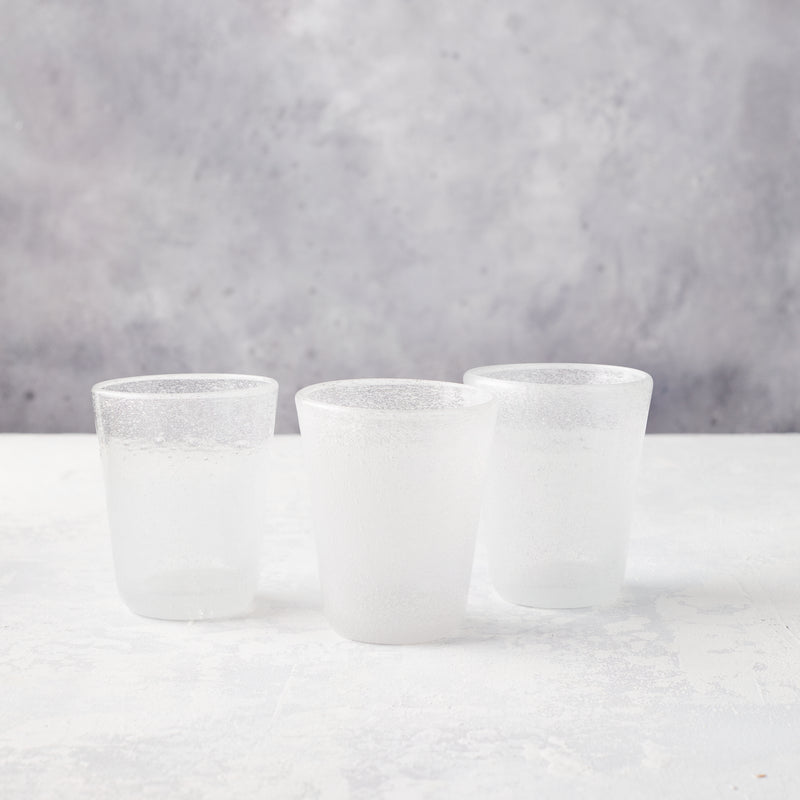 Frost White Bubble Tumbler