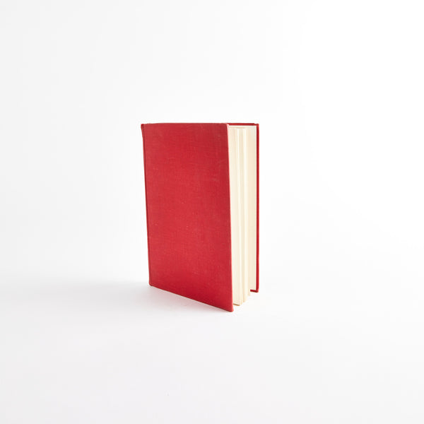 Red vintage book.