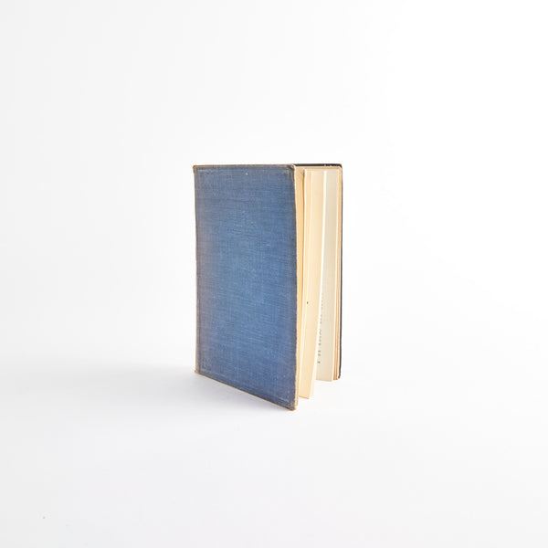 Blue vintage book.