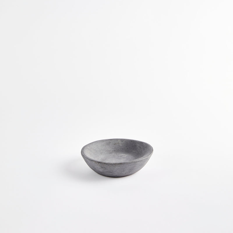 Black stone bowl.