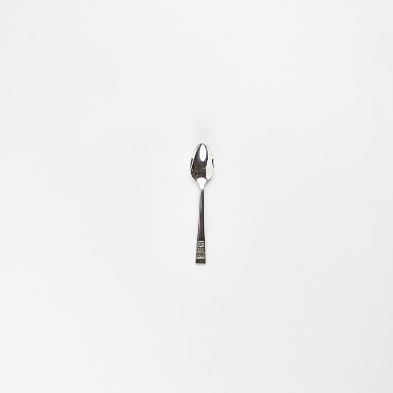 Silver Teaspoon, Decorative Handle