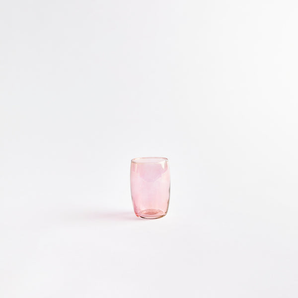 Pink shot glass.