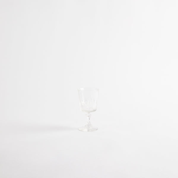 Short wine glass.