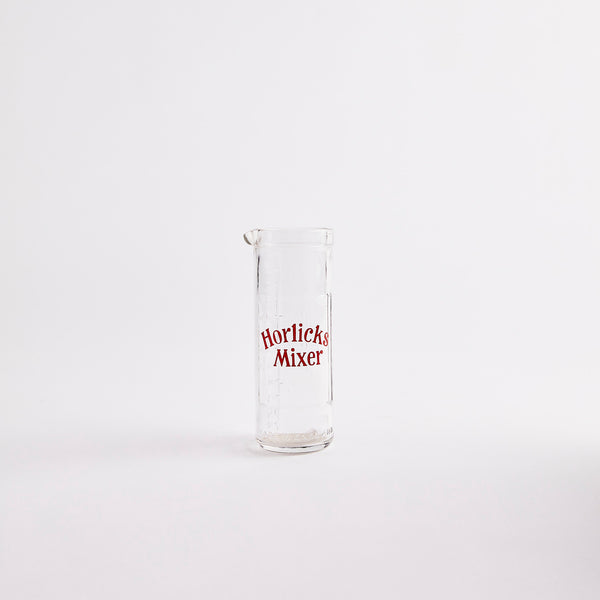 Clear jug with 'Horlicks Mixer' in red text.