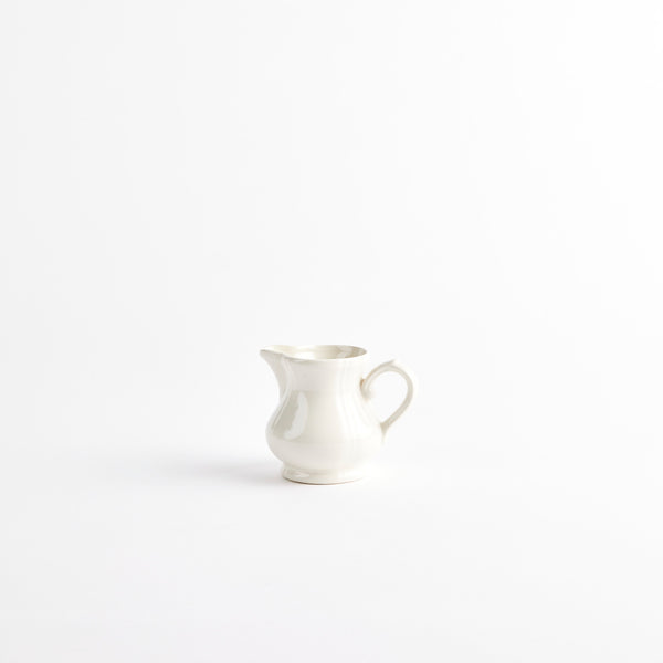 White ceramic jug.