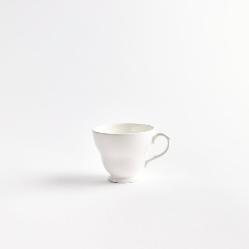White teacup.