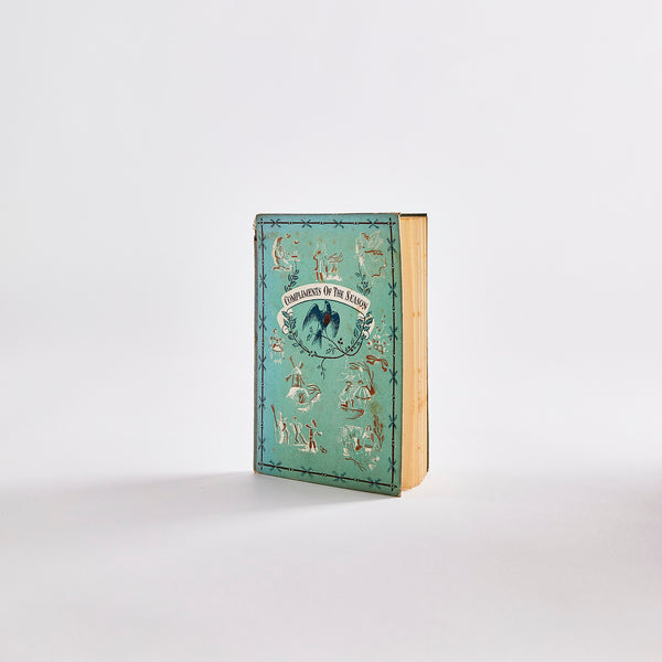 Blue Vintage Book.