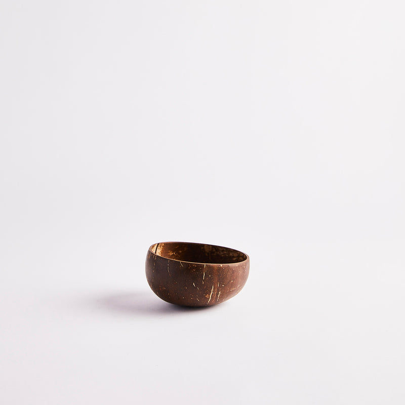 Coconut wood rustic small bowl.