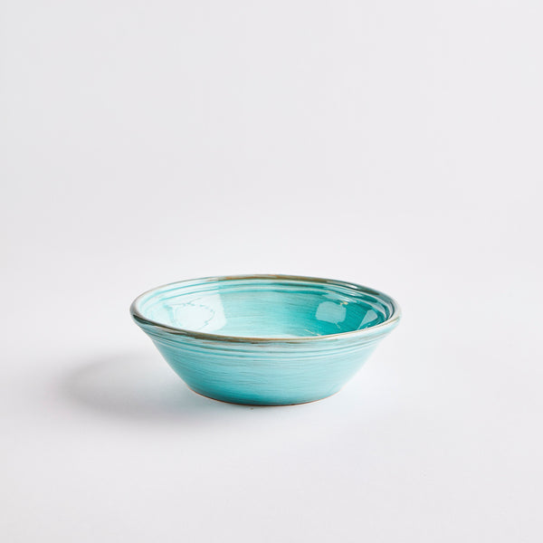 Turquoise bowl.