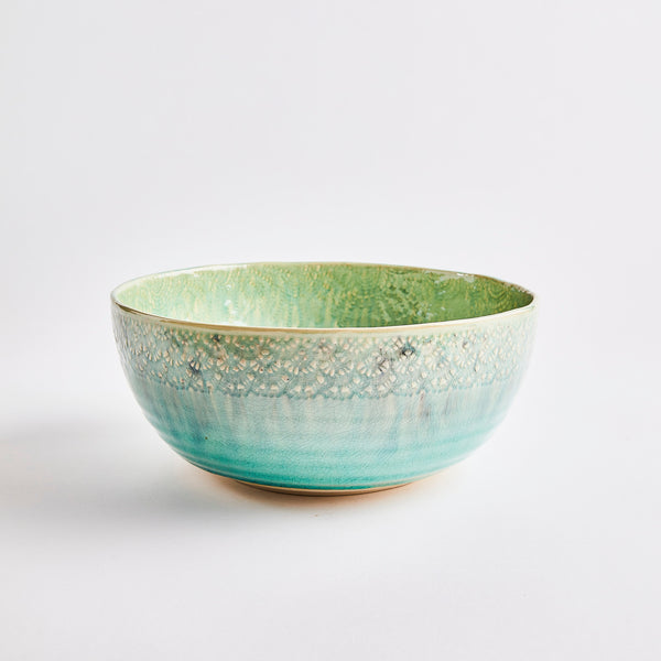 Green ombre bowl.