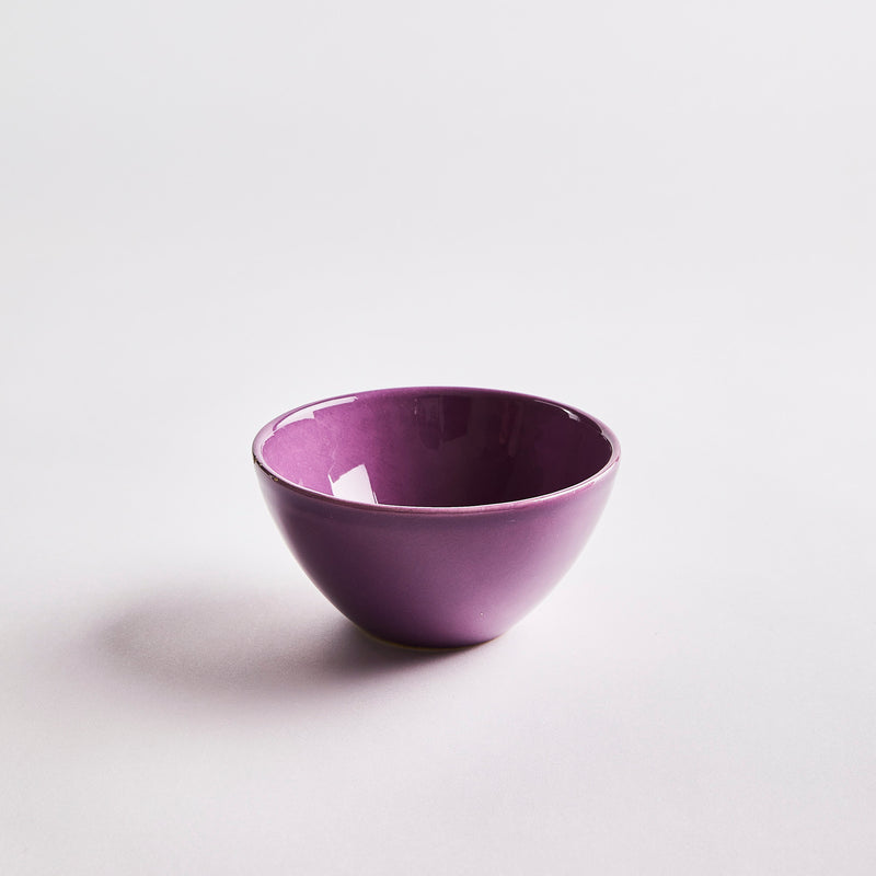 Purple bowl.