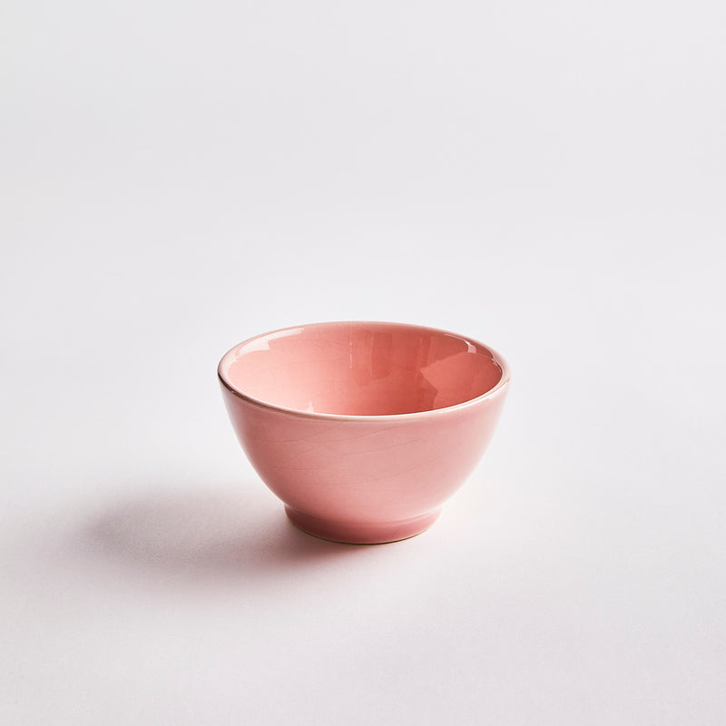Pink bowl.