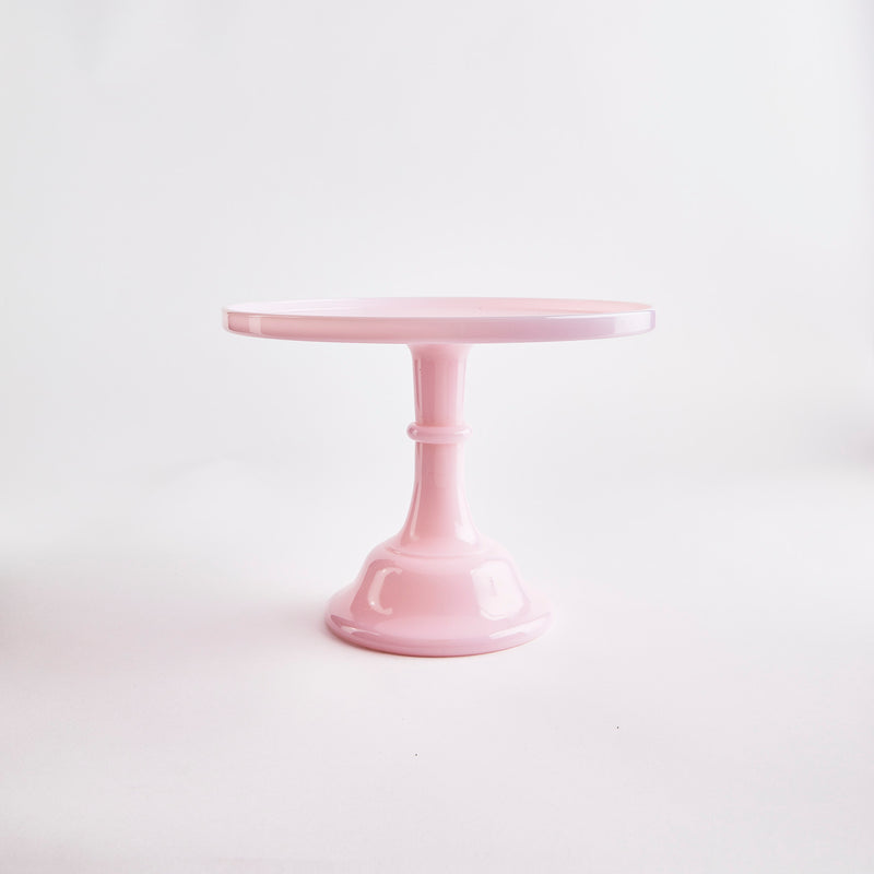 Baby pink cake stand.