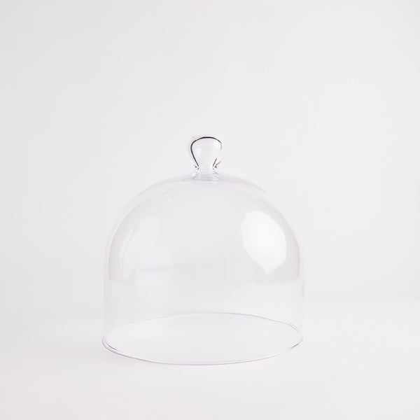 Glass cloche.