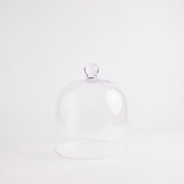 Glass cloche.