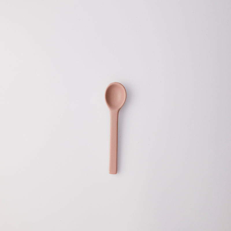 Matte taupe spoon. 